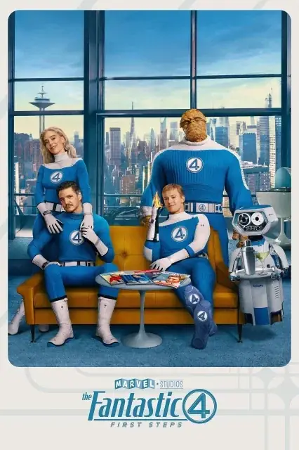 The Fantastic 4: First Steps 2025 HD  Full Movie Download HD