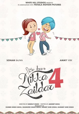 Nikka Zaildar 4 2025 Punjabi, Hindi, Full Movie Download TC Watch Online Free bolly4u